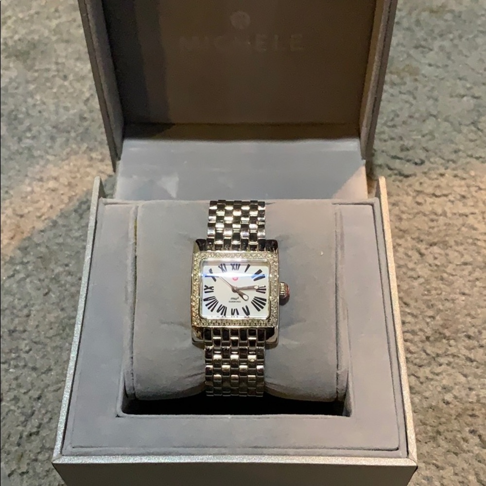 Michele Watch stainless steel band
